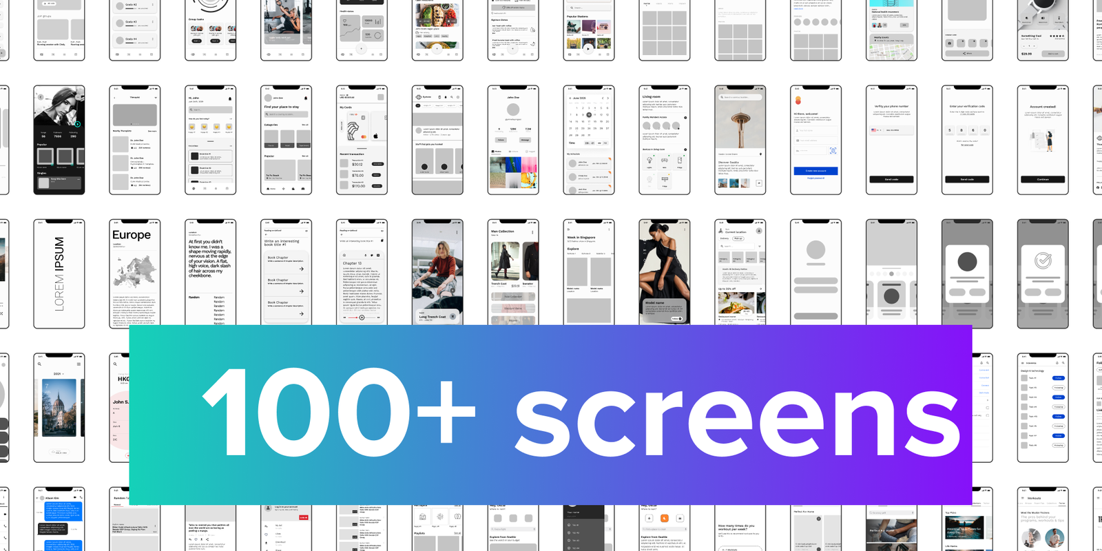 Mobile & Web UI Kit For Flutter (100+ screens) | 200Lab Blog