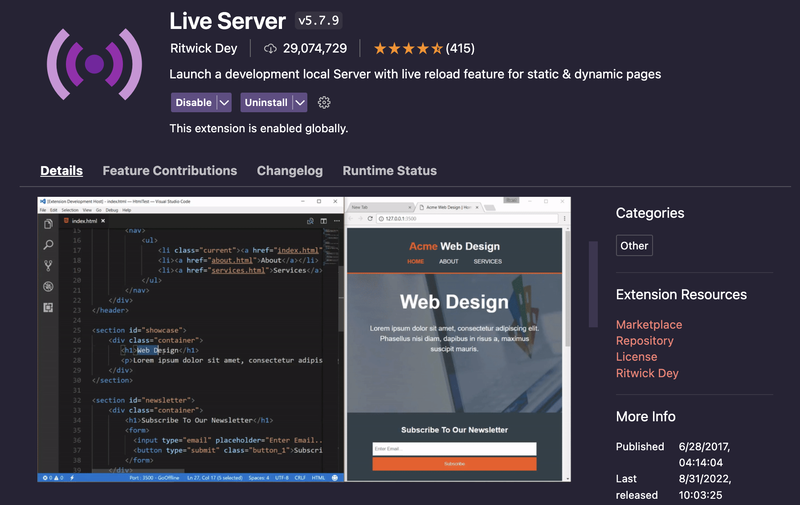 10 Extensions VS Code người mới học HTML&CSS cần phải biết | 200Lab Blog